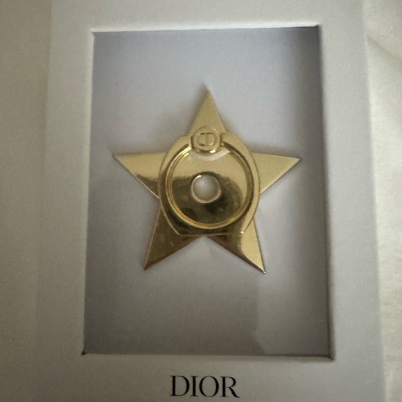 Dior Gold Star Phone Ring Holder - Picture 1 of 4